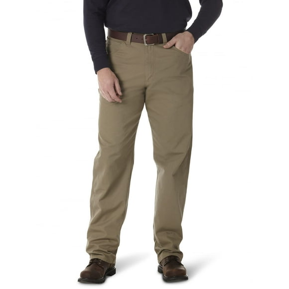 Riggs Workwear By Wrangler Men's Ripstop Carpenter Jean,Bark,52W x 32L