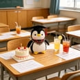 thumbnail image 4 of Graduation Penguin Gifts,Plush Penguin Stuffed Animal,Graduation Penguin Plush, Cute Graduation Stuffed Animal with Cap, Sash, Soft Penguin Plush Gift for Graduation Celebration, 4 of 6