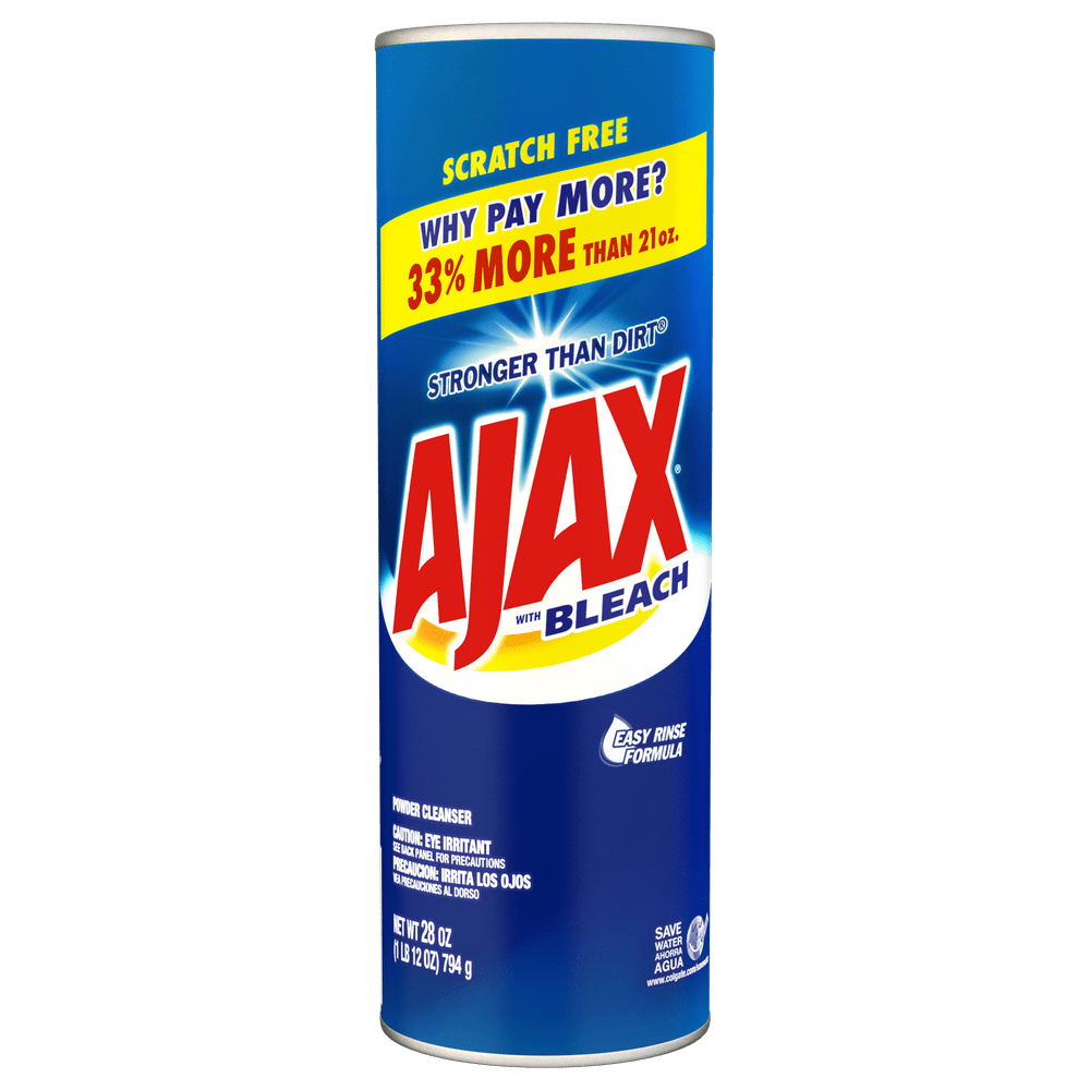 AJAX Powder Cleanser with Bleach, 28 Ounce