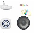 thumbnail image 2 of Alarma de paso / timbre de tienda Sistema inalámbrico con detector de movimiento / acceso 38 tonos Hasta 100 m de alcance, blanco Kuyhfg Sin marca, 2 of 5