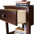 thumbnail image 6 of Max & Lily Nightstand with Storage Drawer, Small Solid Wood Bedside, Side Tables for Bedroom, 6 of 8