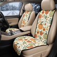 thumbnail image 2 of Chririnla Non-Slip Car Seat Covers for Sedans, Polyester with Buckle Car Front Seat Covers, Pumpkin Pattern, 2 of 7