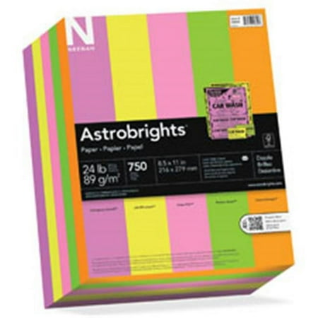 Neenah Paper NEE99609 Astrobrights Dazzle Color Paper, 750 Per Pack