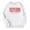 White, variant on CUSTG Men Pullover Sweatshirt Round Neck Casual Loose Fit Outdoor Sports Solid Color Long Sleeve Easy Care Dailywear