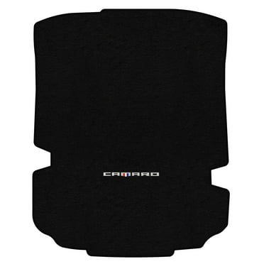 Lloyd Mats Custom Fit Floor Mats for Chevy Camaro Coupe 2016-On LogoMat Trunk Black