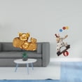 thumbnail image 2 of Figura de cerdo, figura de , adorno de escritorio, estatua de animal, artesanía de resina, regalo adecuado para la oficina o decoración del hoga, 2 of 8