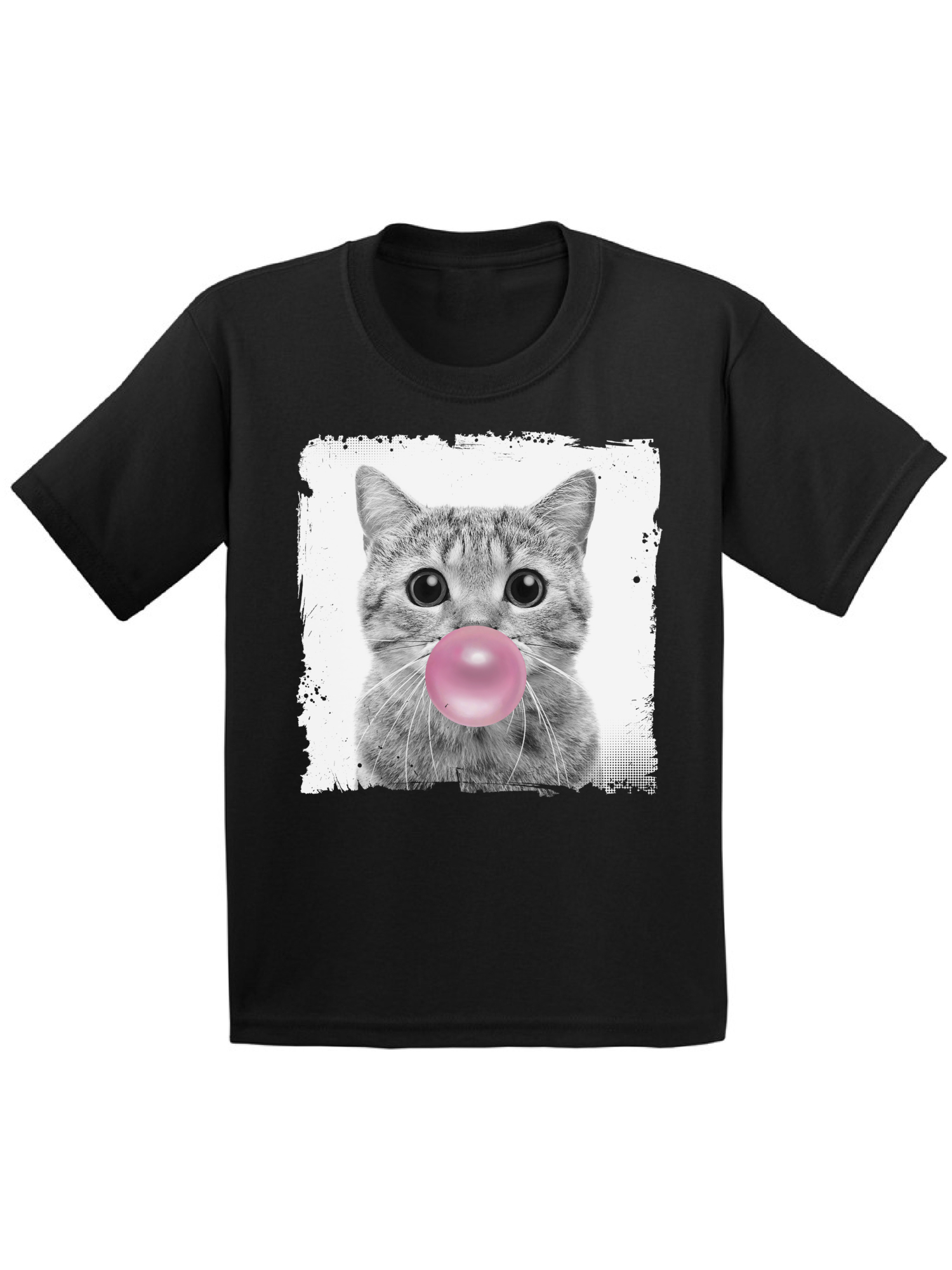 Awkward Styles Funny Cat Blowing Gum Shirt Cat Lovers Lovely Gifts for
