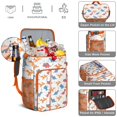 thumbnail image 5 of Travel Cooler Bag - White Cartoon Dinosaurs Pterosaurs Pattern Camping Beer Cooler Backpack with Bottle Opener- Waterproof Insulated Picnic Backpacks - Cooler Bag for Beach, 5 of 6