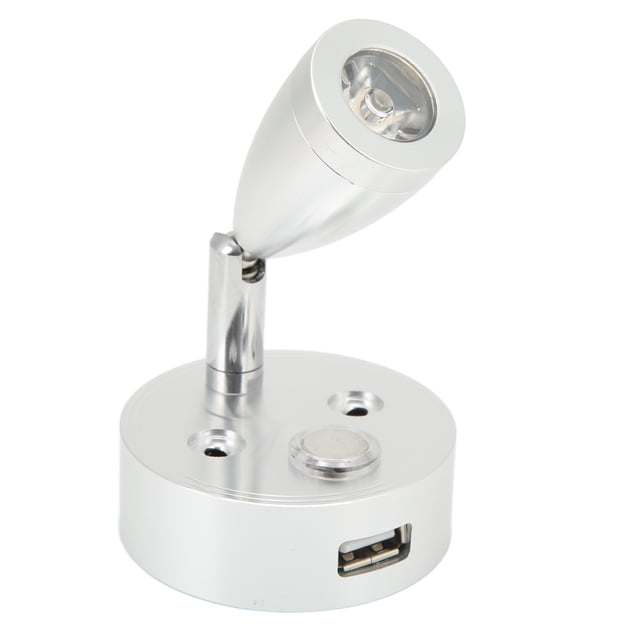 Luz de lectura de rv, lámpara de noche de noche 10v-30v 3w brillo ajustable luces interiores rv durabilidad larga para vehículo del 12v