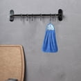 thumbnail image 4 of VBXOAE High Density Velvet Absorbent Kitchen Hand Towel Thickened Dishwashing Rags Soft Skin Friendly Hanging Bathroom Hand Wipe Convenient Storage Fashionable Cartoon Design Suit Home Use, 4 of 6
