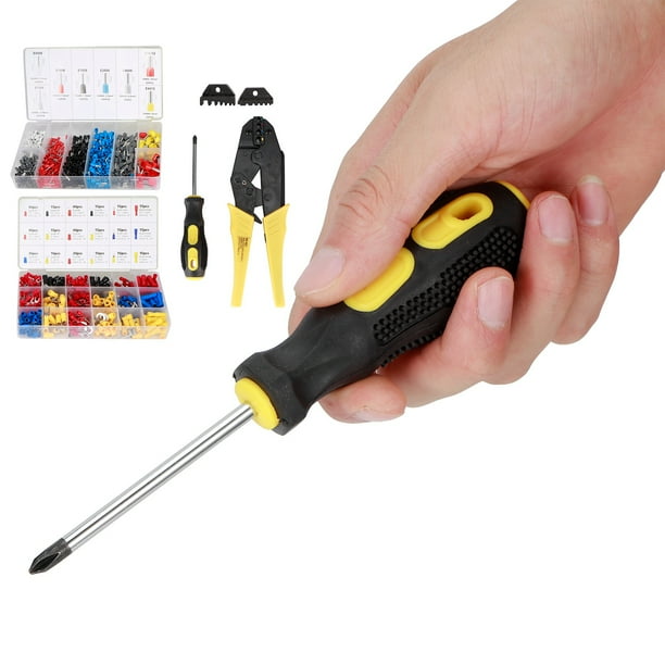 Electrical crimping cheap tool set