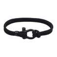 thumbnail image 2 of Bracelet Couple en Acier Inoxydable avec Boucle en Forme d'Arc Style Milan Plage, 2 of 9
