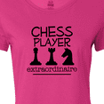 thumbnail image 4 of Inktastic Chess Player Game Gifts Women's T-Shirt, 4 of 4