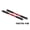 RED, variant on Traxxas 9548A Camber Links, Rear (Tubes Dark Titanium-Anodized, 7075-T6 Aluminum): Sledge