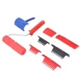 thumbnail image 2 of Rubber Wood Pattern Roller, Wood Graining Roller Set Wear Resistant Delicate Lines Easy Operation With Handle For DIY Wall Floor Decoration, 2 of 8