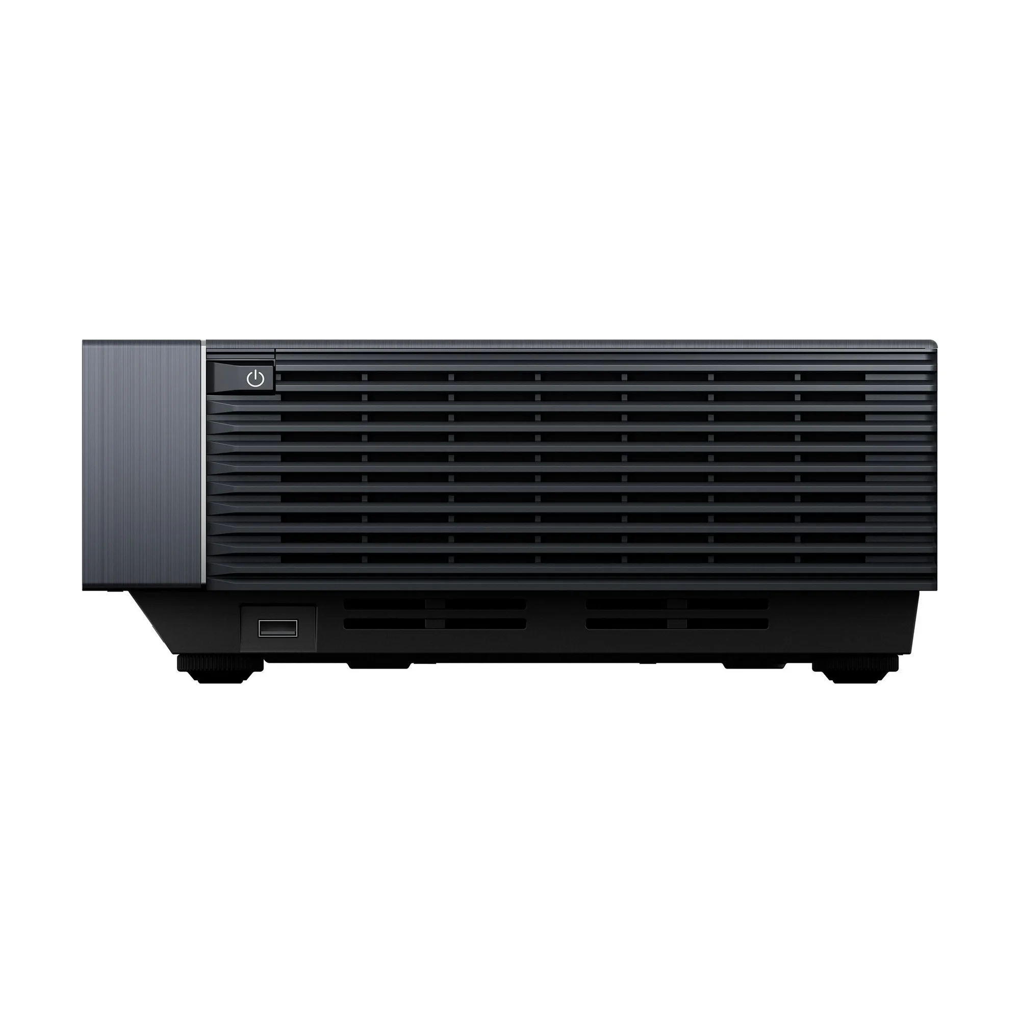 Restored Hisense TriChroma Laser Cinema PX3-PRO - DLP Projector - RGB Laser - 3000 ANSI Lumens - 3840 x 2160 - 4K - Ultra Short-Throw Lens - Wi-Fi / Bluetooth / Android TV-LAN - Gray