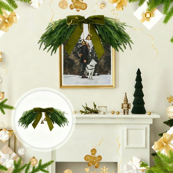 Artificial Christmas Vines, 50cm Decorative Vines Suitable for Mirrors and Picture Frame Lamps for Holiday Home Decoration