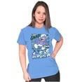 thumbnail image 5 of Purple Smurfs GNAP Manga Cartoon Women's T Shirt Ladies Tee Brisco Brands M, 5 of 6