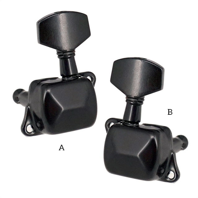 VONKY 6 Pieces Guitar Tuning Pegs Guitars 6-strings Machine Head Tuners Knobs Stringed Instrument Repair Replacing Parts Accessories 6 Left