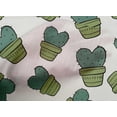 thumbnail image 5 of oneOone Cotton Poplin Teal Green Fabric Cactus Diy Clothing Quilting Fabric Print Fabric By Yard 42 Inch Wide, 5 of 6