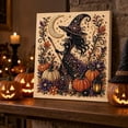 thumbnail image 5 of Halloween Ghost Pearl Art DIY Kit, Spooky Cute 3D Diamond-Painting Crafts for Adults, DIY Fall Home Decor Wall Art, Beginner DIY Seasonal Party Gift Great Halloween Decorations Gifts, 5 of 7