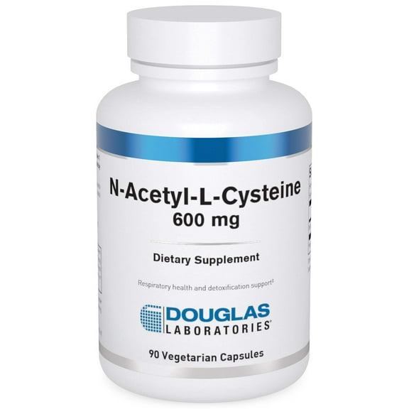 Douglas Laboratories N-Acetyl-L-Cysteine 600 mg | Glutathione Precursor for Antioxidant Protection | 90 Vegetarian Capsules