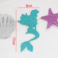 thumbnail image 3 of Coofit Party Banner Decorative Glitter Mermaid Shell Star Hanging Banner for Birthday, 3 of 7
