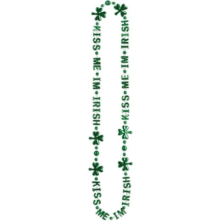 Kiss Me I'm Irish Beads Adult Halloween Accessory