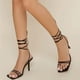 thumbnail image 4 of Correas de tobillo de verano Zapatos de mujer Clip Pies Tacones altos Sandalias de mujer sexy Wmkox8yii shjk3838, 4 of 6