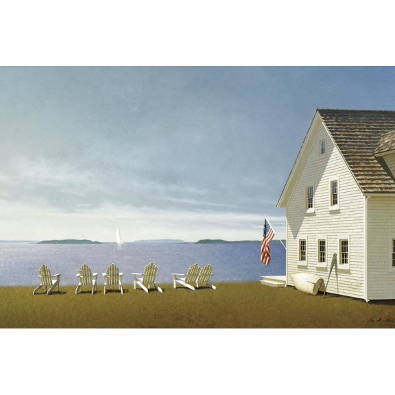 Art.com Summer Retreat Giclee Print by Zhen-Huan Lu, 24" x 16"