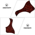 thumbnail image 3 of NUOLUX Adhesivo Protector Para Guitarra Acústica Superficie Lisa Color Rojo Oscuro Decorativo, 3 of 8
