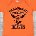 thumbnail image 4 of Inktastic Handpicked for Earth by My Tio in Heaven with Angel Wings Boys or Girls Baby Bodysuit, 4 of 5