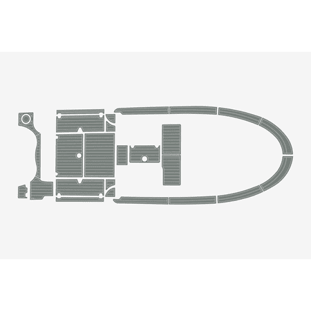 For 2002-2009 Boston Whaler 255 Conquest EVA Foam Marine Decking Non-SlipYacht Flooring Mat 6mm Thick Durable and Easy to Clean Boat Pad