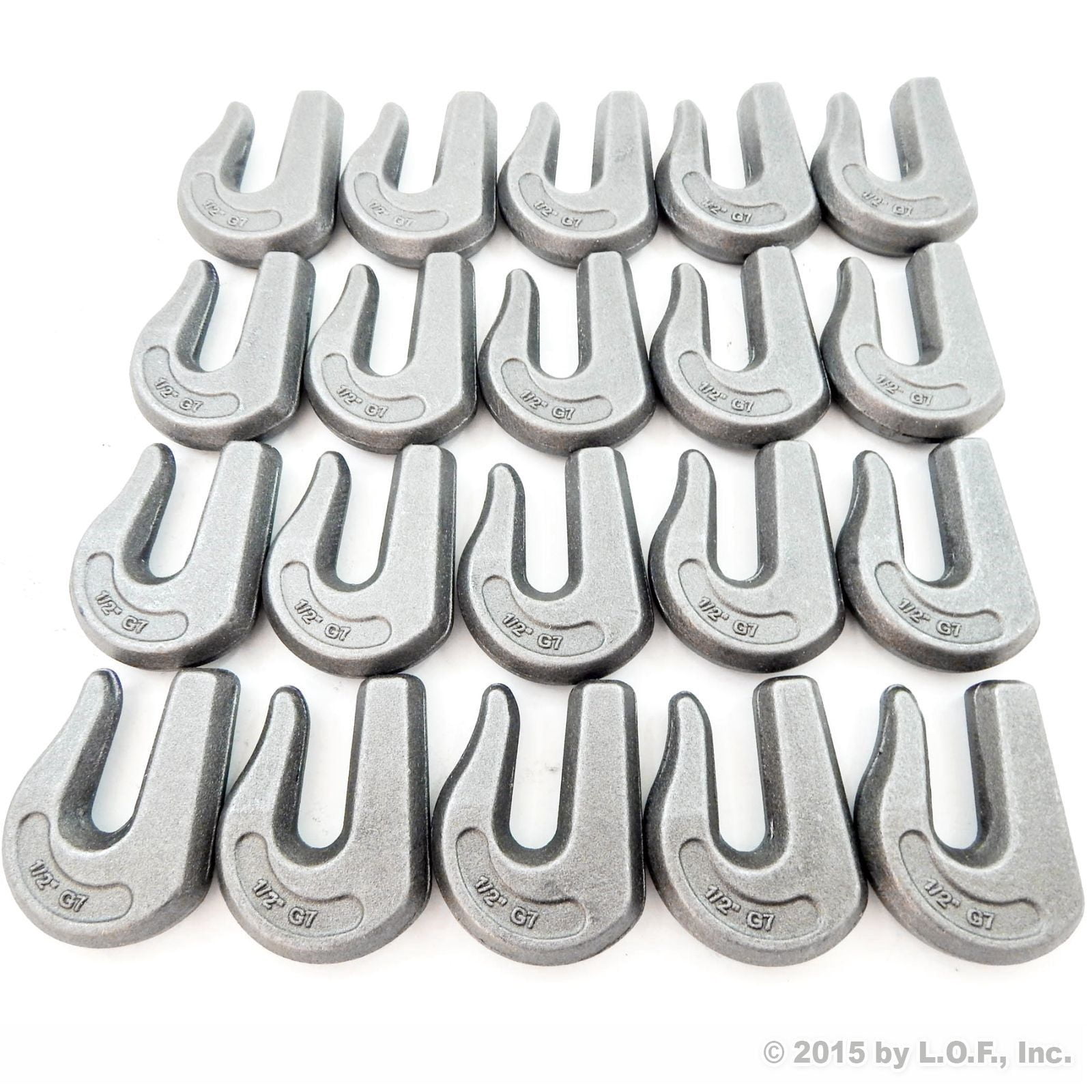 Red Hound Auto 20 Forged 1/2 Inches Weld on Grab Chain Hooks - Grade 70 ...