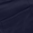 thumbnail image 4 of Bwdbhd Women Workout Yoga Shorts Biker Shorts with Side for Women, High Waisted Workout Compression Yoga Shorts Navy,S, 4 of 4
