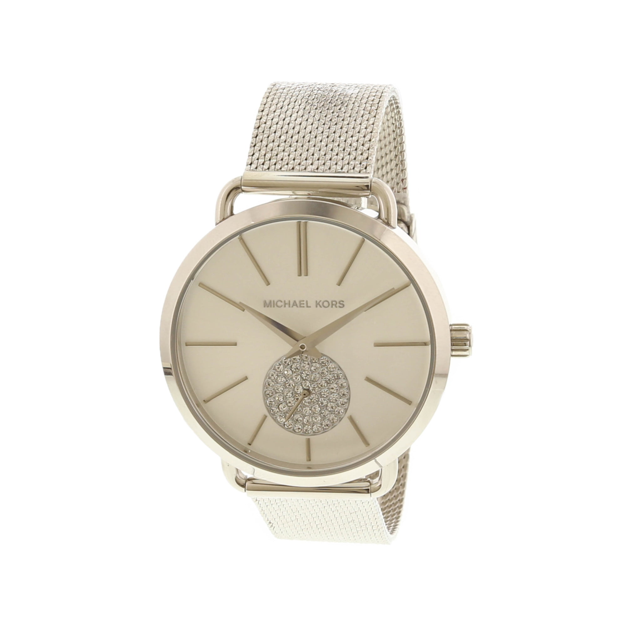 Michael kors portia silver watch hotsell