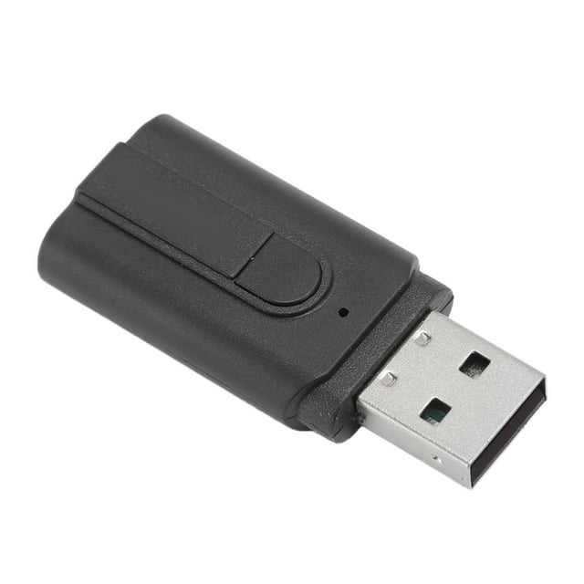 Adaptador USB Para Automóvil, Manos Libres, Adaptador Receptor De Música Inalámbrico, Emparejamiento Automático, Plug And Play, Conector Auxiliar De 3,5 Mm,