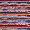 thumbnail image 2 of Zelouf Crossroads Texture Stripe On Penelope Crepe  , Sewing, DIY, Crafts Fabric by the Yard, 2 Rust/navy, 3 Yard, 2 of 2