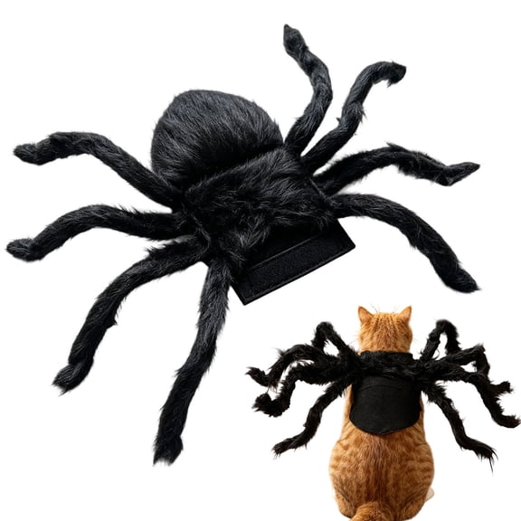 HSMQHJWE Dog Cat Spider Cos Clothes for Halloween Party Decoration,Halloween Cos Outfit for Small Dogs and Cat,Puppy Dress Up Accessories