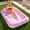 Blushing Pink, variant on SLOOSH Inflatable Tanning Pool Lounger Float, 85" x 57" Extra Large Suntan Sun Tan tub for Adults, Tanning chair, Bed Blow up, Raft Lounge Floatie,XL-Dark Blue