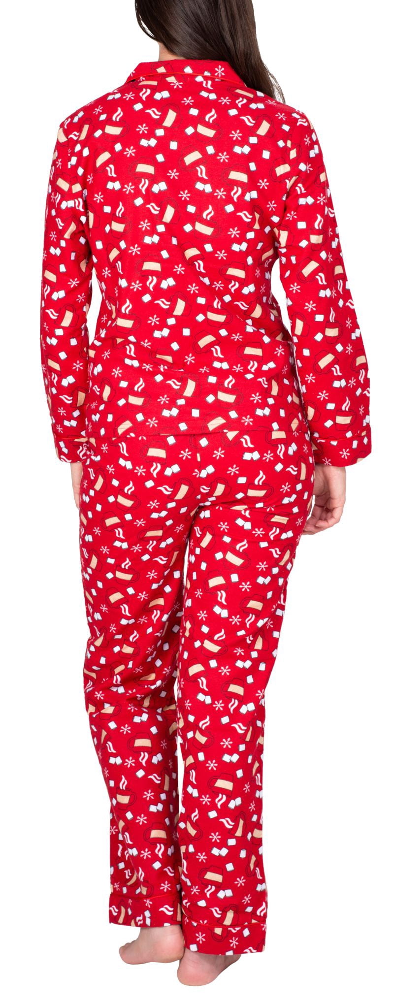 Blis Women's and Women's Plus Sleep Long Sleeve Pajama Pant Set