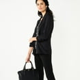 thumbnail image 3 of Women's Nine West Knit Closureless Blazer Color: Merlot Mist Size: MEDIUM, 3 of 4
