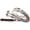 White/Rawhide, variant on Braided 8 Ft. Rawhide Nylon Romel Rommel Western Horse Reins Popper 60760