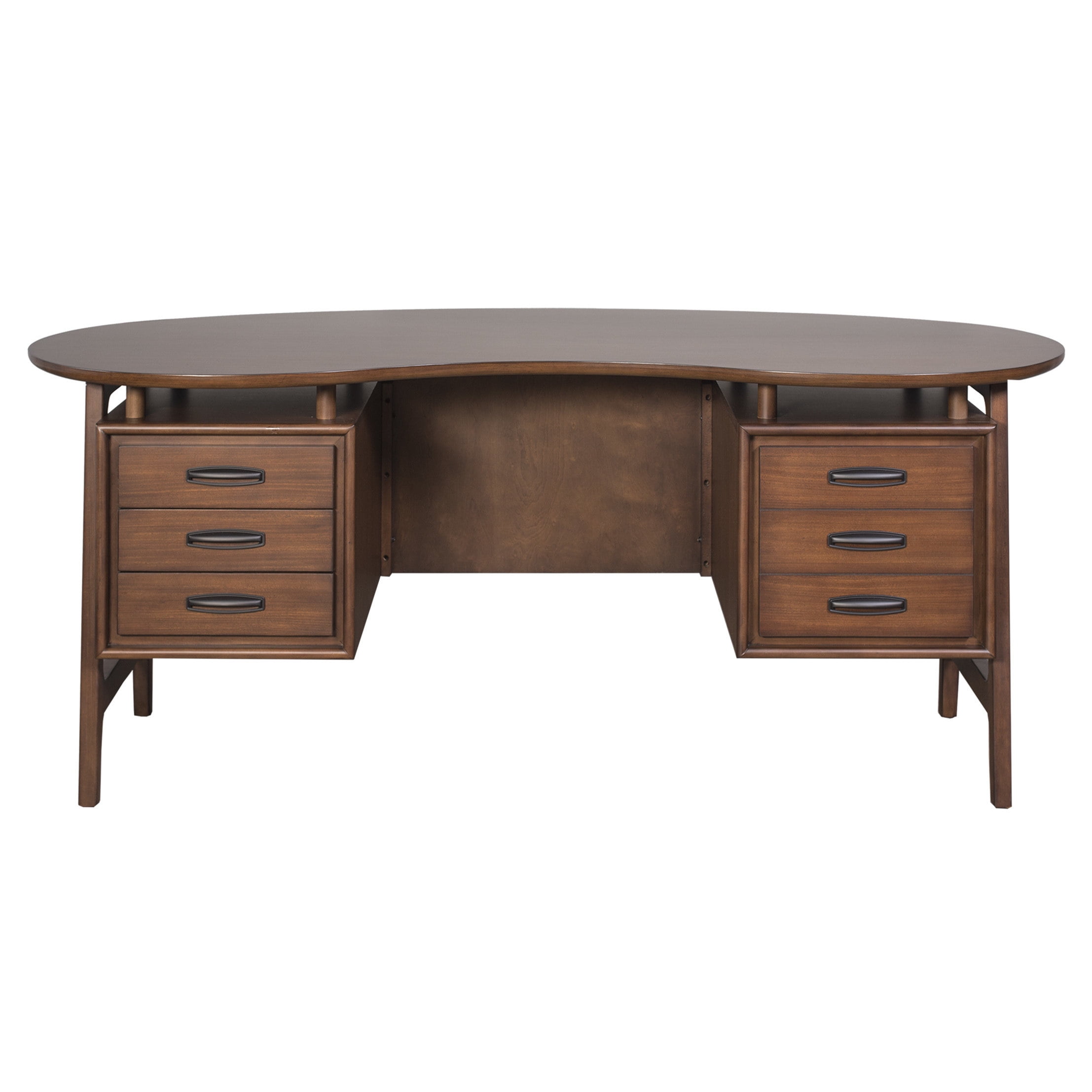 Martin Furniture Nusbaum Kidney Executive Desk Walmart Com