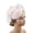 Beige, variant on Stylish Woolen Derby Hat for Lady Cosplay Event Feathered Fascinator Cap for Cocktail Party Wedding Photography Headwear