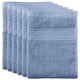 thumbnail image 1 of Juego de 6 toallas de cocina de algodón REGALWOVEN, azul gris 6, 1 of 1
