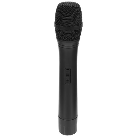 

1Pc Vivid Simulated Mic Party Favor Plastic Microphone Prop for Kids (Black)