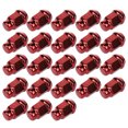 thumbnail image 4 of ECCPP Wheel Lug Nuts 23 Pieces 1/2"-20 Red Bulge Acorn Drive Closed 3/4" Lug Nuts for Jeep for Cherokee/CJ5/Comanche/Grand for Cherokee 1966-2013, 4 of 5
