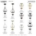 thumbnail image 6 of Livex Lighting Buckingham Ceiling Medallion in White, 6 of 8