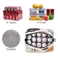 thumbnail image 4 of Lunch Bag Portable Crossbody Meal Bag Cooler Bag Insulated Lunch Bag Food Bag Handheld & Crossbody Design Color Fish Seamless, 4 of 6